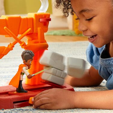 Ігровий набір Hasbro Star Wars Храм Джедаїв на Теноо, висота 50,5 см, зі світловими та звуковими ефектами, 2 фігурки, для дітей від 3 років, HQ PLAYSET