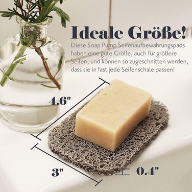 Тримач для мила myHomeBody подушечки для підняття мила для мильниці багатотканий, ефективний тримач для мила для душу набір з 6 пр