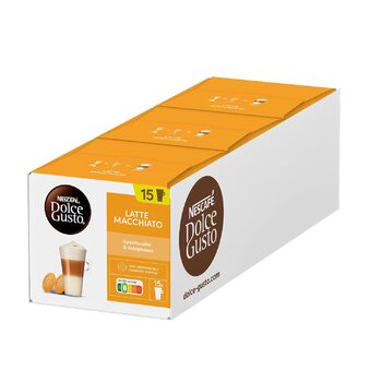 Кава NESCAF DOLCE GUSTO Latte Macchiato в капсулах 3 упаковки (3 х 30 капсул)