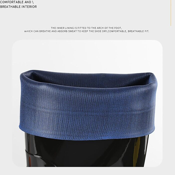 Чоловічі гумові чоботи середньої висоти, ПВХ, водонепроникні, складні, міцні, нековзні, гумові, брудозахисні дощовики для садівництва, роботи у дворі, активного відпочинку на свіжому повітрі, розмір 41 1/3 EU