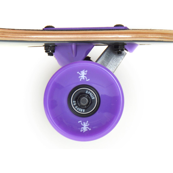 Лонгборд Apollo Makira DT 38" Twin Tip drop-through freeride cruiser 8-шаровий клен ABEC-9 високошвидкісні повний компліт для новачків фрірайду слайдів T-Tool у комплекті оригінал Німеччина 2025