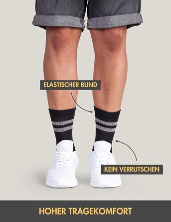 Тенісні шкарпетки Basic Treasure, 20 пар, чоловічі та жіночі, бавовняні спортивні шкарпетки, дихаючі, тенісні круглі шкарпетки, розмір 43-46, чорні