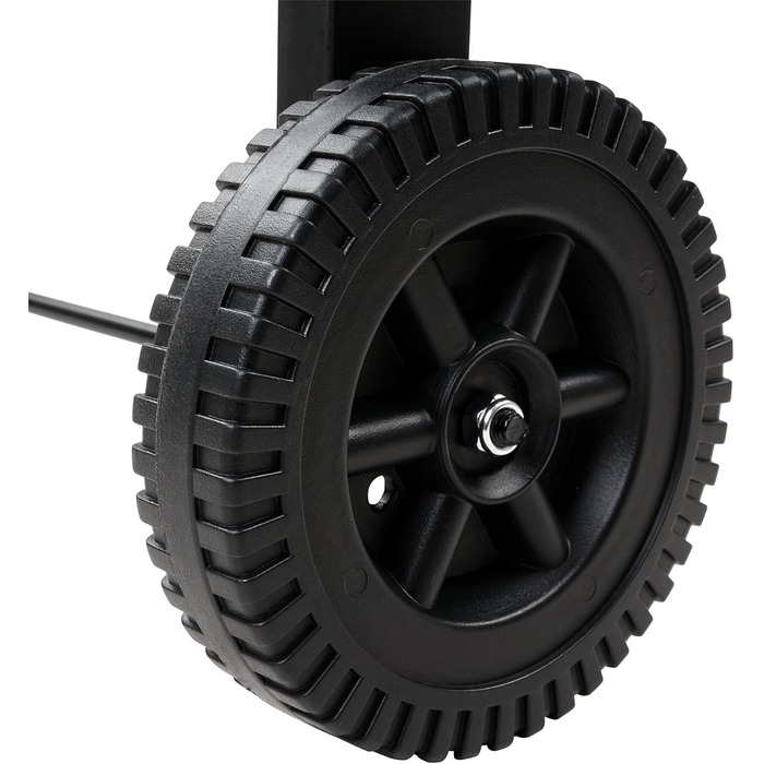 Візок для вугілля BBQ-Toro з кришкою Ø 80 x (L) 42 см Візок для вугілля преміум-класу мобільний, вкл. термометр, підставка для під