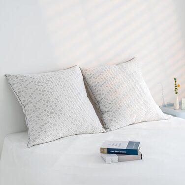 Подушка, подушка для голови 80x80 см, подушка для шиї з піни з ефектом пам&39яті, регульована висота за допомогою блискавки, антибактеріальна подушка з піни з ефектом пам&39яті 3200 г, гіпоалергенна, зручна, м&39яка та дихаюча подушка 80x80 см