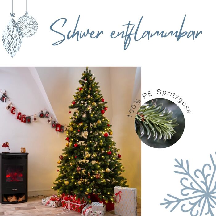 Штучна ялинка преміум-класу 120 см SCHAUMEX