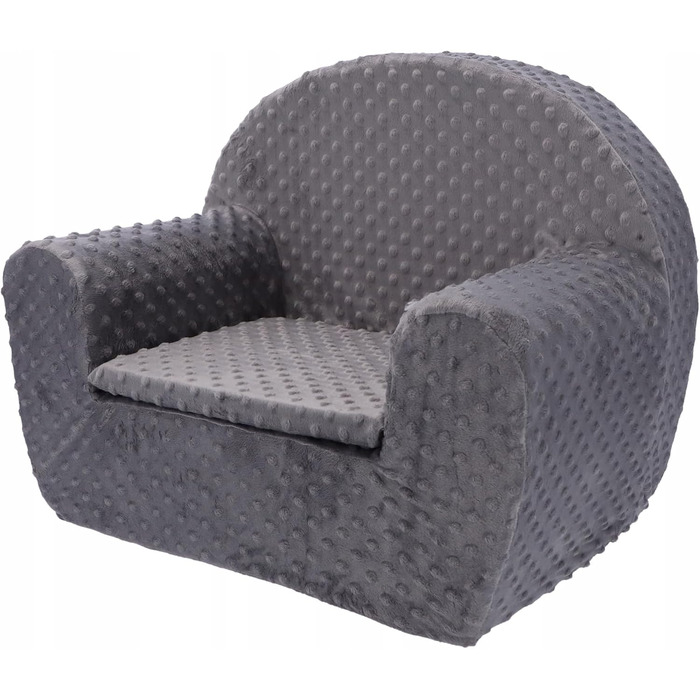 Дитяче крісло 544337 см Сірий Дитячий диван від 1 року Дитячий диван міні-диван дитяче крісло ігровий диван меблі для дитячої кімнати з подушками