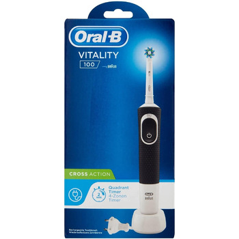 Щітка перехресної дії Oral-B Braun Dental D100, чорна