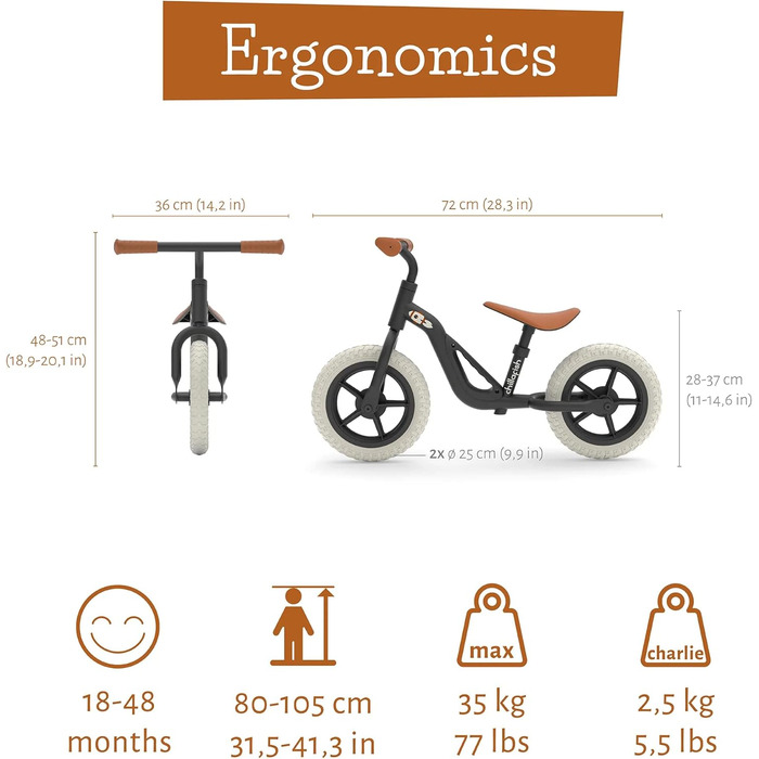 Велосипед-балансир Chillafish Charlie, з 10-дюймовими або 12-дюймовими шинами, з підсвічуванням коліс або іншими аксесуарами Звича