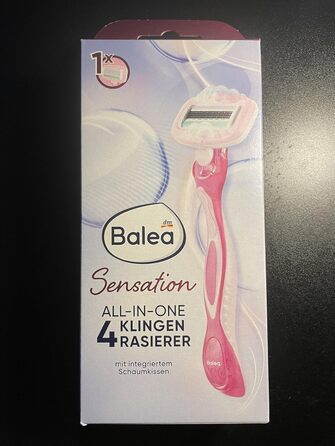 Бритва Balea Sensation All-in-One 4 леза