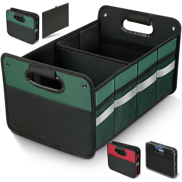 Організатор для багажника WINHUNT, автомобільний органайзер, посилені ручки, 50 л водонепроникний поліестер, автомобільні аксесуар