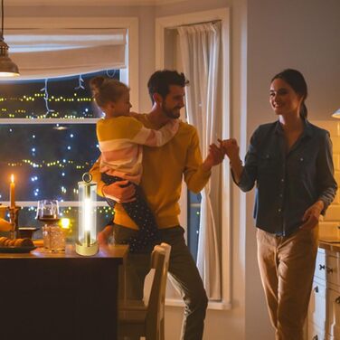 Ліхтар для кемпінгу - підвісний яскравий світлодіодний ліхтар з 3 режимами, портативний ліхтар ємністю 2000 мАг з USB-акумулятором для кемпінгу, до 18 годин - для дому, спальні, походів, скелелазіння, подорожей, патіо, балкону, золотий