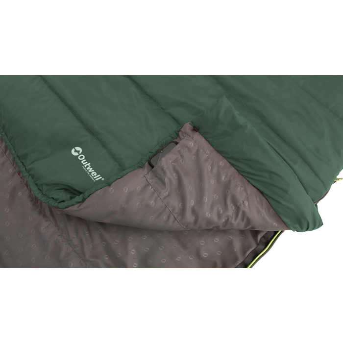 Спальний мішок Outwell Canella Supreme/-1°C Forest Green Left (230359)