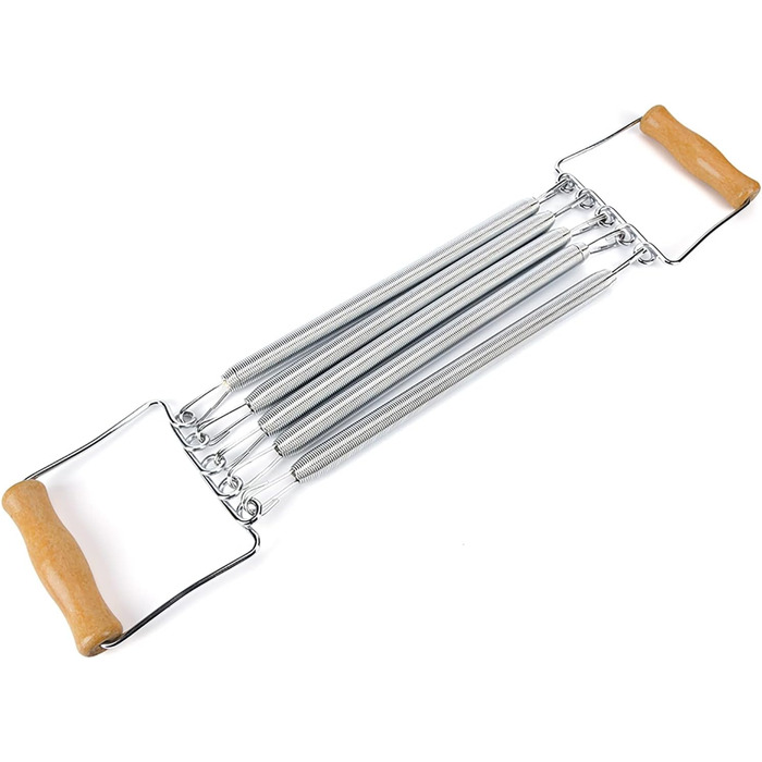 Еспандер для грудей, еспандер для грудей з дерев&39яною ручкою та високою еластичністю, знімний пружинний проявник, домашнє тренування м&39язів