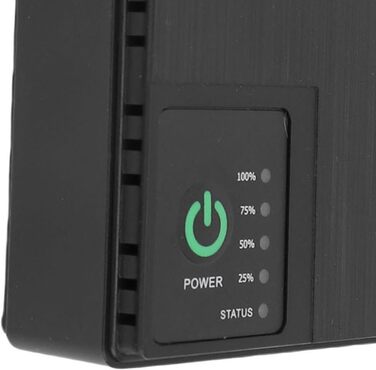 Джерело безперебійного живлення Topiky 10400mAh UPS, міні-UPS 18W з резервним живленням 5V/9V/12V/15V/24V через USB, LAN, PoE для роутерів, модемів (Європейський штекер)