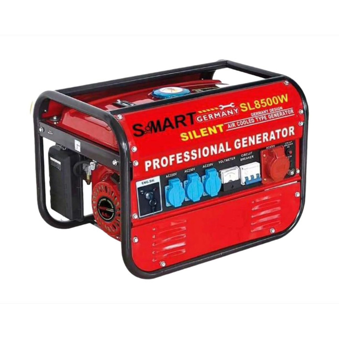 Аварійний генератор PK6500W 3.0kW 230V / 380V безперервної потужності аварійний генератор живлення 4-тактний НОВИЙ тяговий стартер 6500WE 6.5HP 65db