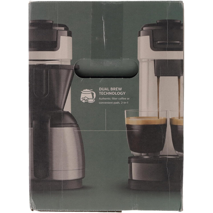 Кавоварка Philips Senseo Switch з фільтром і капсулами, технологія приготування 2-в-1, ємність для води 1 л, 7 чашок за один раз,