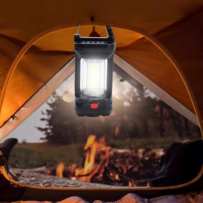 Регульований кемпінговий ліхтар, вдосконалене освітлення, портативний підвісний ліхтар, водостійкий, підходить для активного відпочинку, портативний ліхтар