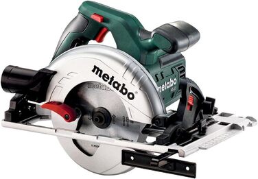 Циркулярна пила Metabo KS 55 FS (600955000) Картонна коробка, Номінальна вхідна потужність 1200 Вт, Вихідна потужність 670 Вт, Мак