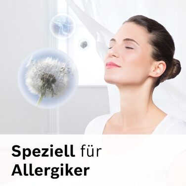 Пилосос Bosch з мішком Series 8 BGB75X494, пилосос, ідеально підходить для алергіків, гігієнічний фільтр, підлогова насадка для па