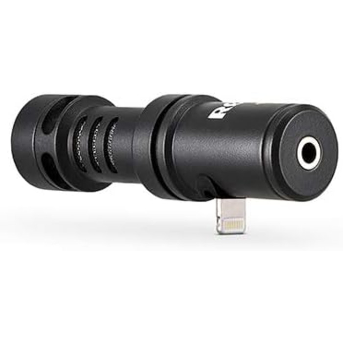 �DE Vlogger Kit iOS комплект для iPhone, що включає конденсаторний спрямований мікрофон, штатив, мікросвітлодіод та інші аксесуари