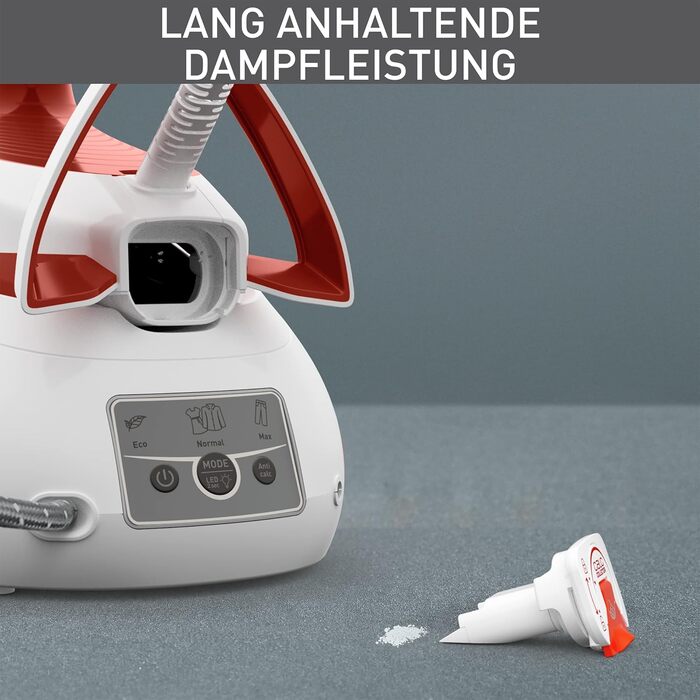 Парова прасувальна станція Tefal SV8110 Express Power знімний контейнер для накипу технологія Smart Temp 420 г/хв. паровий удар по