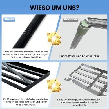 Гребінь для вирівнювання газону Rasenrechen, 75 x 25 см, з подовженою ручкою 193 см інструмент для легкого вирівнювання газонів, гольф-полів та сільськогосподарських угідь (75 см)