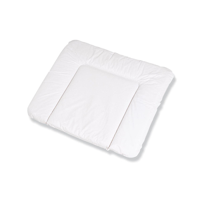 Комфортний пеленальний матрацик білого кольору, 85 x 75 см - 100 поліестер з термофлисовим наповнювачем, 711000 -
