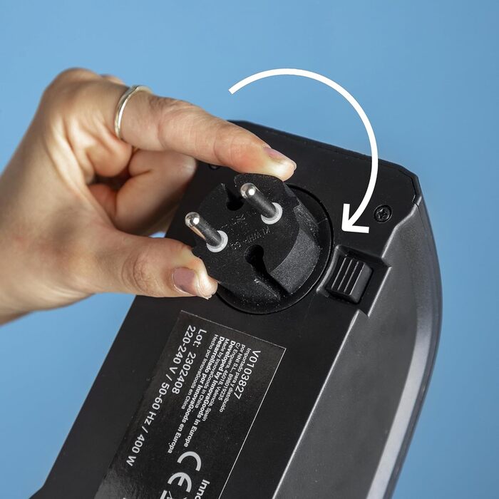 Портативний міні-обігрівач для розетки Heatpod InnovaGoods 400 Вт