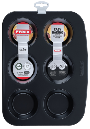 Форма для мафінів Pyrex Glide, 6 шт (7168821)