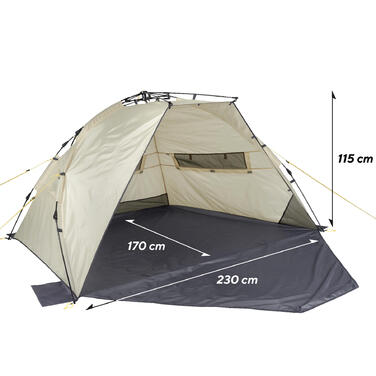 Намет Uquip Speedy XL UV 50+ Sand/Grey (241007)