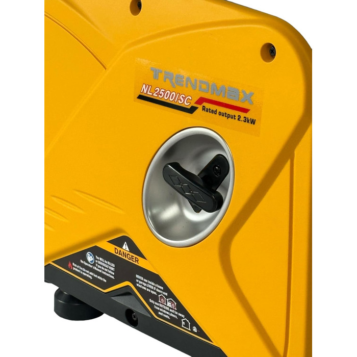 Електричний генератор інверторний бензиновий кемпінговий портативний генератор аварійного живлення 2,5 кВт