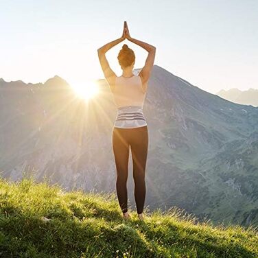 Бандаж для спини Bauerfeind LumboTrain Lady для розслаблення, стабілізації та активації поперекового відділу хребта в поперековій ділянці, пояс для підтримки спини від болю в спині, бандаж для щоденного використання LumboTrain Lady 4
