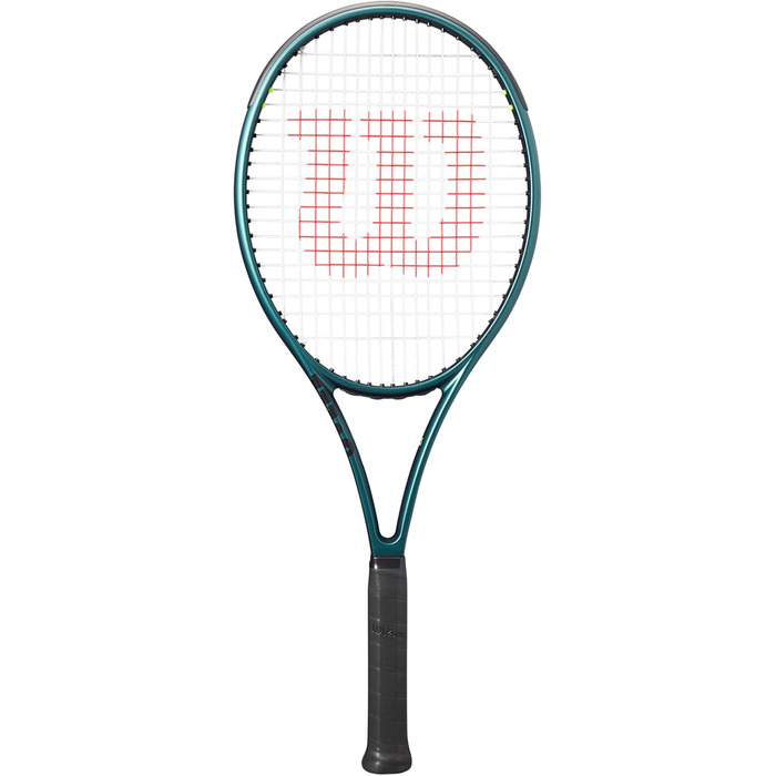 Тенісна ракетка Wilson Blade 101L V9 FRM – зелена, 286 г, 4 1/4" (2), готова до гри