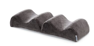 Подушка для ніг TEMPUR з піни з ефектом пам&39яті, опорна подушка для зняття тиску та комфортного положення гомілки, чохол, який можна прати (20 x 54 x 10 см), антрацит