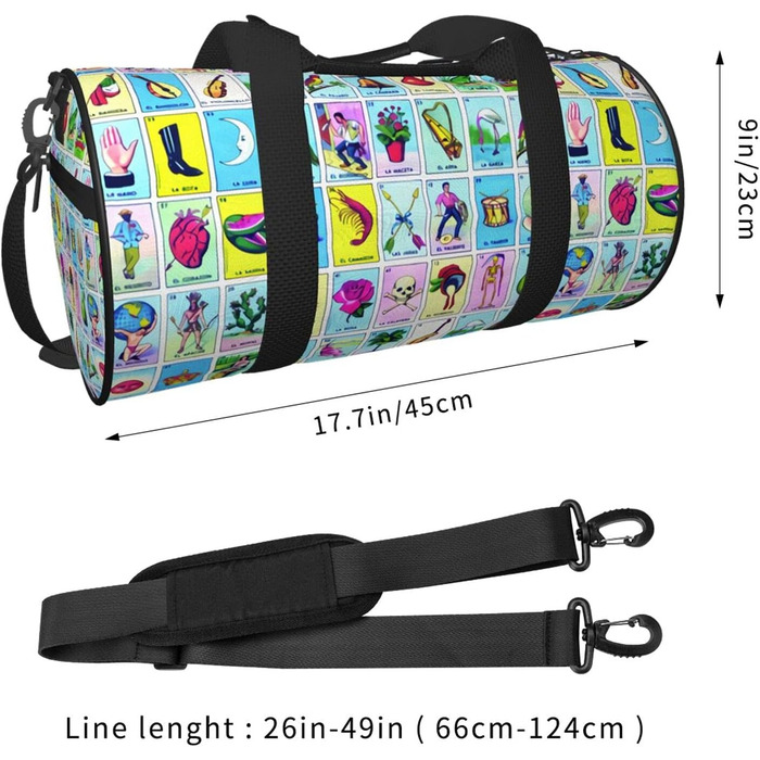 Велика дорожня сумка-шопер Бунте для фітнесу, спорту та подорожей, чорна, універсальний розмір (Ts012-9)