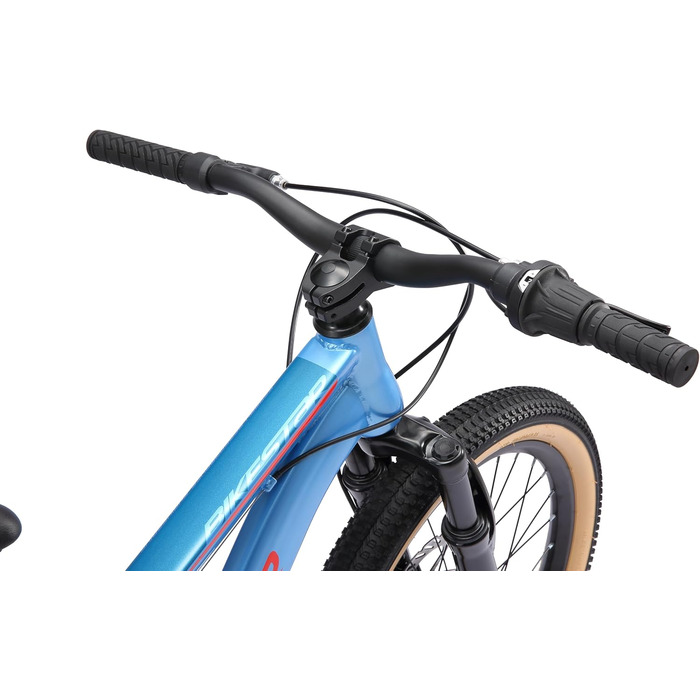 Дитячий гірський велосипед BIKESTAR, 7-швидкісний Shimano, дискові гальма, вік 6 20-дюймовий дитячий гірський велосипед БЕЗ РИЗИКУ, синій