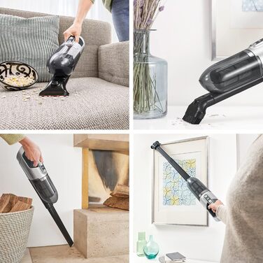 Акумуляторний пилосос Bosch Flexxo 2in1 Series 4 BBH3P280, акумуляторний вертикальний пилосос, без мішка, висока потужність всмокт