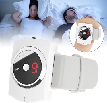 Далекий інфрачервоний хропіння зупинити хропіння анти хропіння браслет годинник інструменти охорони здоров'я для людей з важким хропінням апное викликає серцево-судинні та цереброваскулярні захворювання