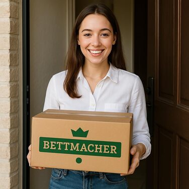 Чохол для топпера 180x200 см, висота основи 5-7 см, можна прати при 60C, сертифікований OEKO-TEX, блискавка, мікрофібра, 180x200 см - для топперів 5-7 см