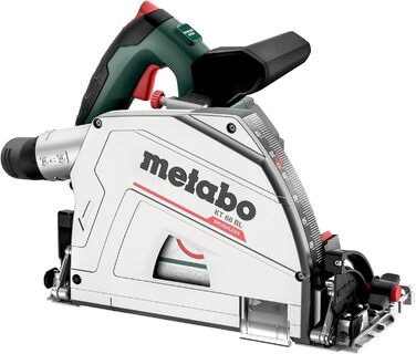 Портативна циркулярна пила Metabo KT 66 BL 1200 Вт, макс. глибина різання 66 мм, з безщітковим двигуном, для точних результатів рі