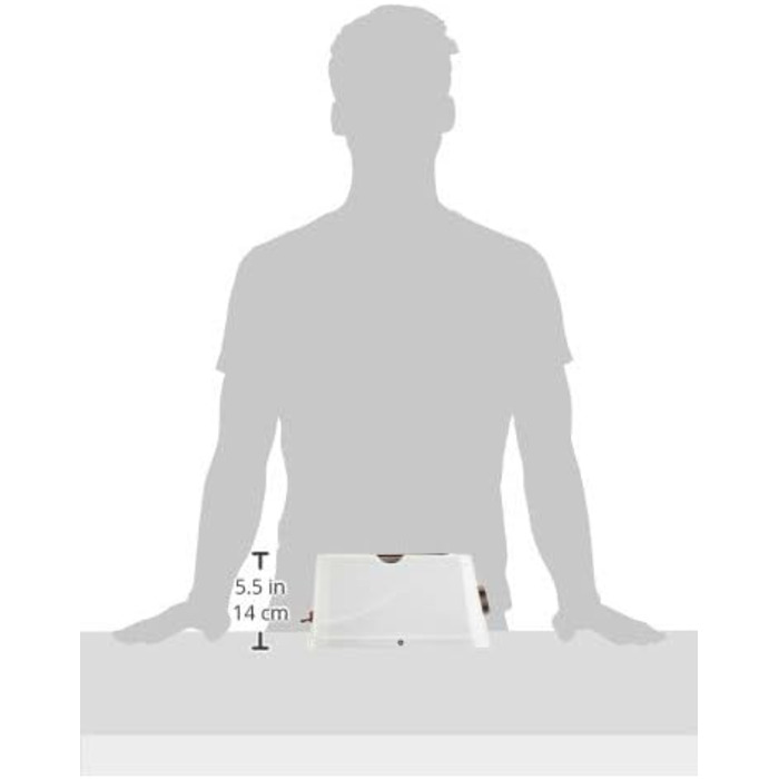 Штадтер Блок контролю температури з контейнером з нержавіючої сталі білий Для розтоплення та темперування шоколаду та кувертюру до 60C Standard White
