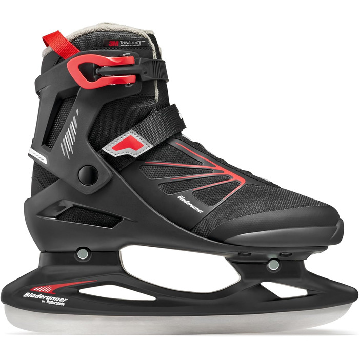 Ковзани для аматорів Bladerunner Igniter XT Ice Allround, чоловічі, чорно-червоні, розмір 44 (UK 9.5 / US 10.5)
