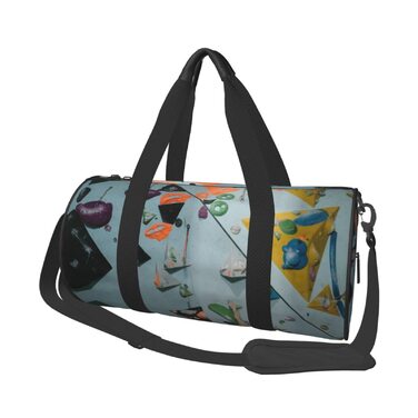 Дорожня сумка-циліндр, дизайн люди малюють на стіні, спортивна сумка для чоловіків та жінок, сумка-мішок, спортивна сумка