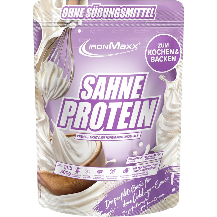 Протеїновий крем IronMaxx Cream Protein пакетик 500 г