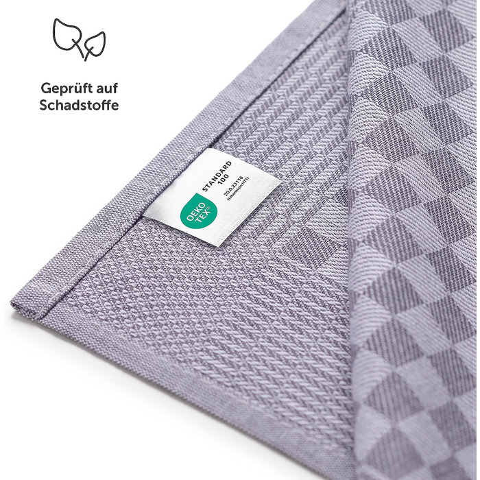 Чайні рушники Blumtal бавовняні 50x70 см у наборі 5 шт. - кухонні рушники, сертифіковані Oeko-TEX - надзвичайно поглинаючі чайні р