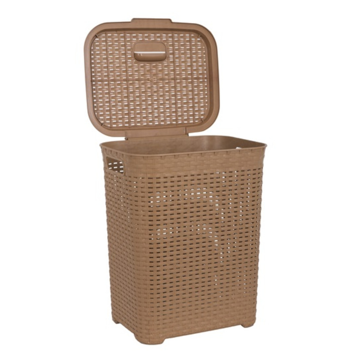 Кошик для білизни Violet House 0778 Ротанг CREAM 45 л (6931331)