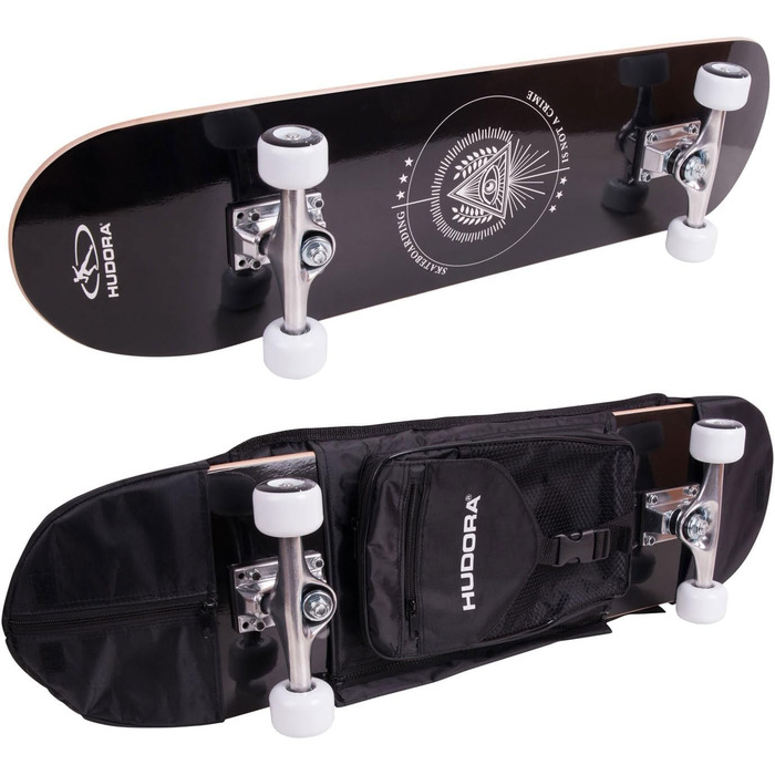 Скейтборд HUDORA Columbia Heights ABEC 3 з рюкзаком, 12173