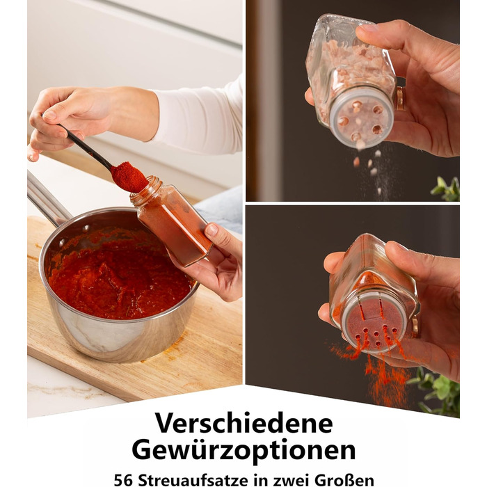 Підставка для спецій Deco haus, настінна та настінна З 28 БАНКАМИ ТА ЕТИКЕТКАМИ ДЛЯ СПЕЦІЙ - Органайзер для спецій - Настінна підставка для спецій - Органайзер для підставок для спецій - Підвісна підставка для спецій - Підставки для спецій з кришкою з нер