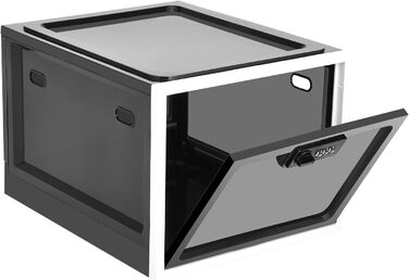 Замикається коробка для продуктів з холодильника, замикається прозора коробка, велика замикається коробка з кодовим замком для продуктів з холодильника, снеків, мобільних телефонів, продуктів та ліків.