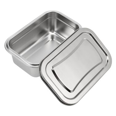 Контейнер для морозива та десертів Zerodeko з кришкою, 7.60x4.92x2.76 см, багаторазовий, герметичний, для зберігання в холодильнику та морозильній камері (йогурт, морозиво, десерти)